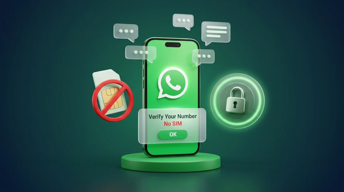 WhatsApp Without a Phone Number in 2026 (The Straight Way)