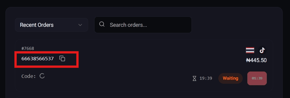 Pending Verification